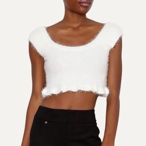 Emory Park Cropped Sweater Top